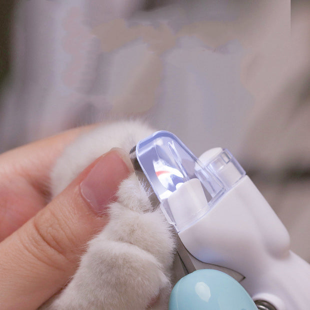 Cat Nail Clippers LED Electric