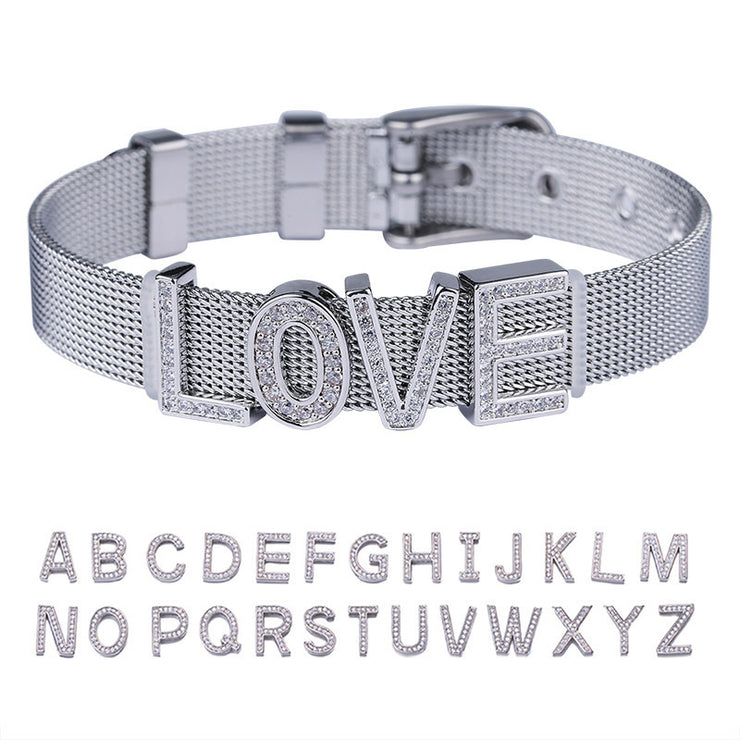 Custom Letter Bracelet