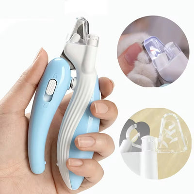 Cat Nail Clippers LED Electric